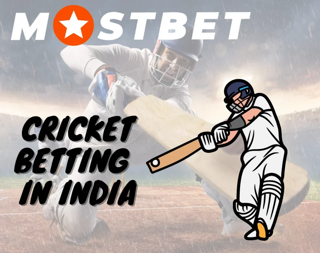 Cricket betting Mostbet India