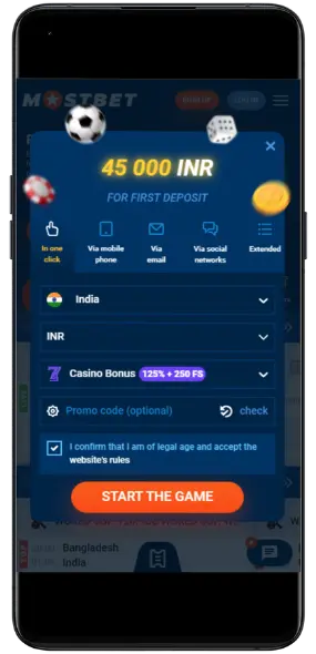 Mostbet Registration App